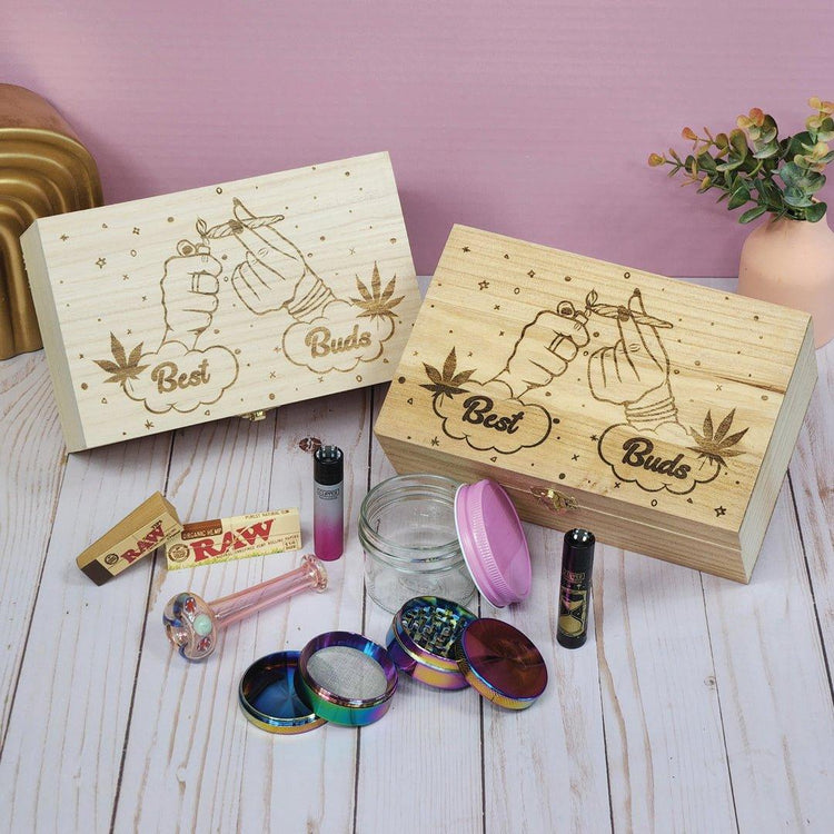 Stash Box Engraving Designs - The Bud Butler