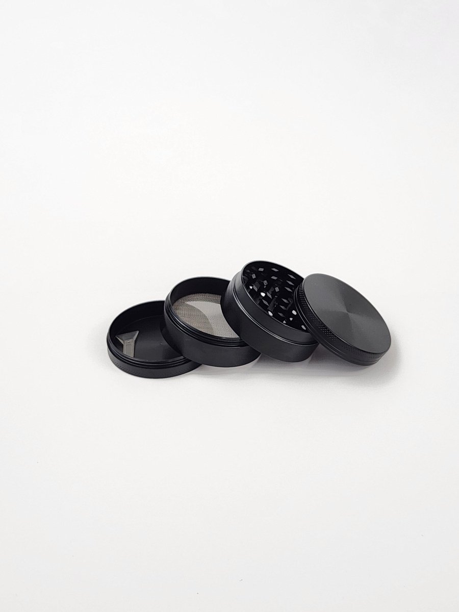 Black Herb Grinder - The Bud Butler