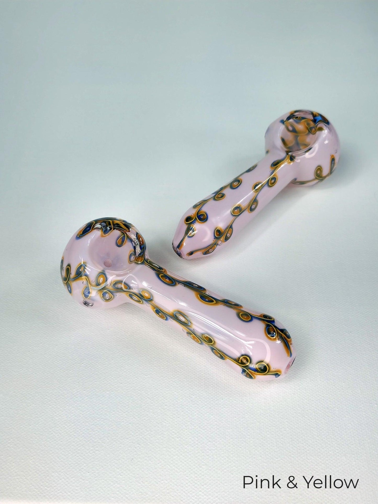 Bubble Vine Glass Pipe - The Bud Butler