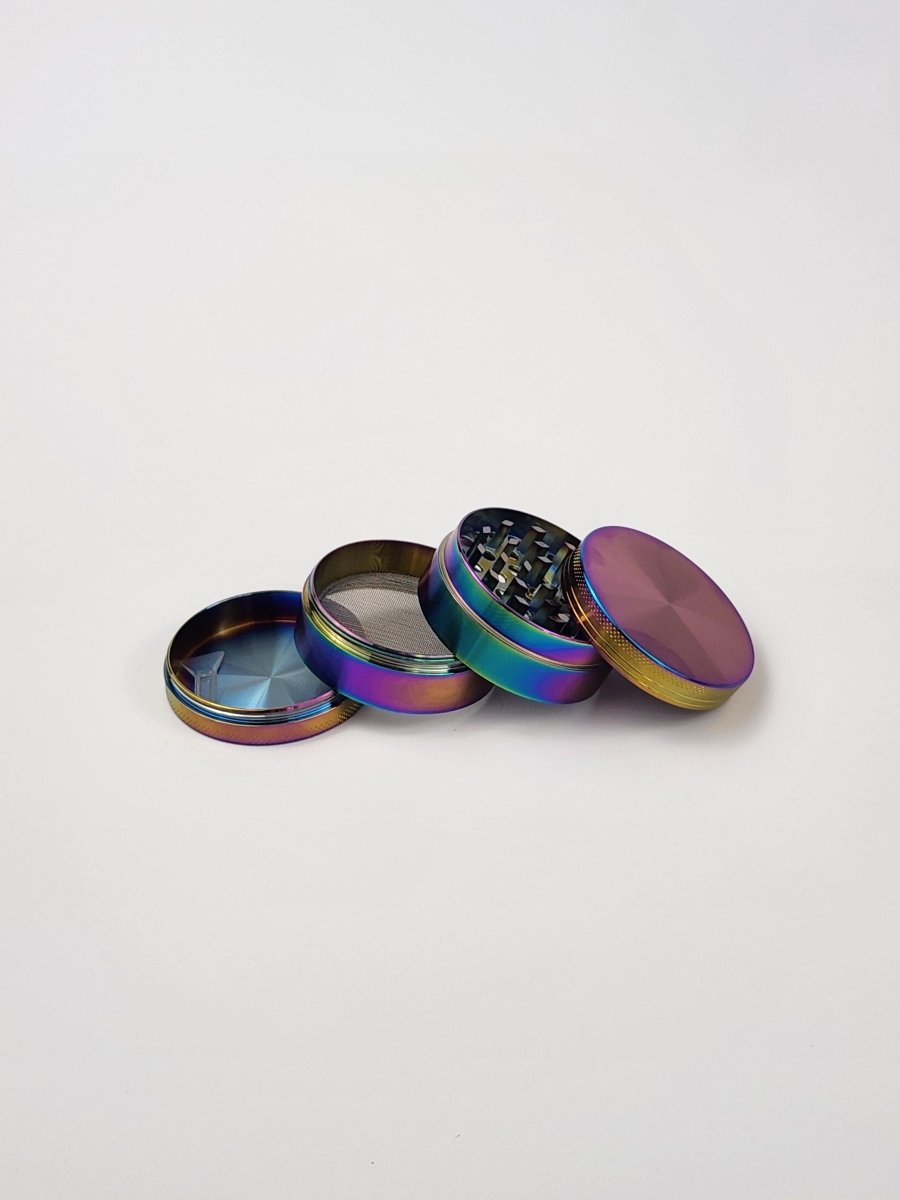 Rainbow Herb Grinder - The Bud Butler