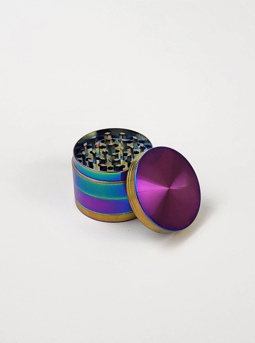 Rainbow Herb Grinder - The Bud Butler