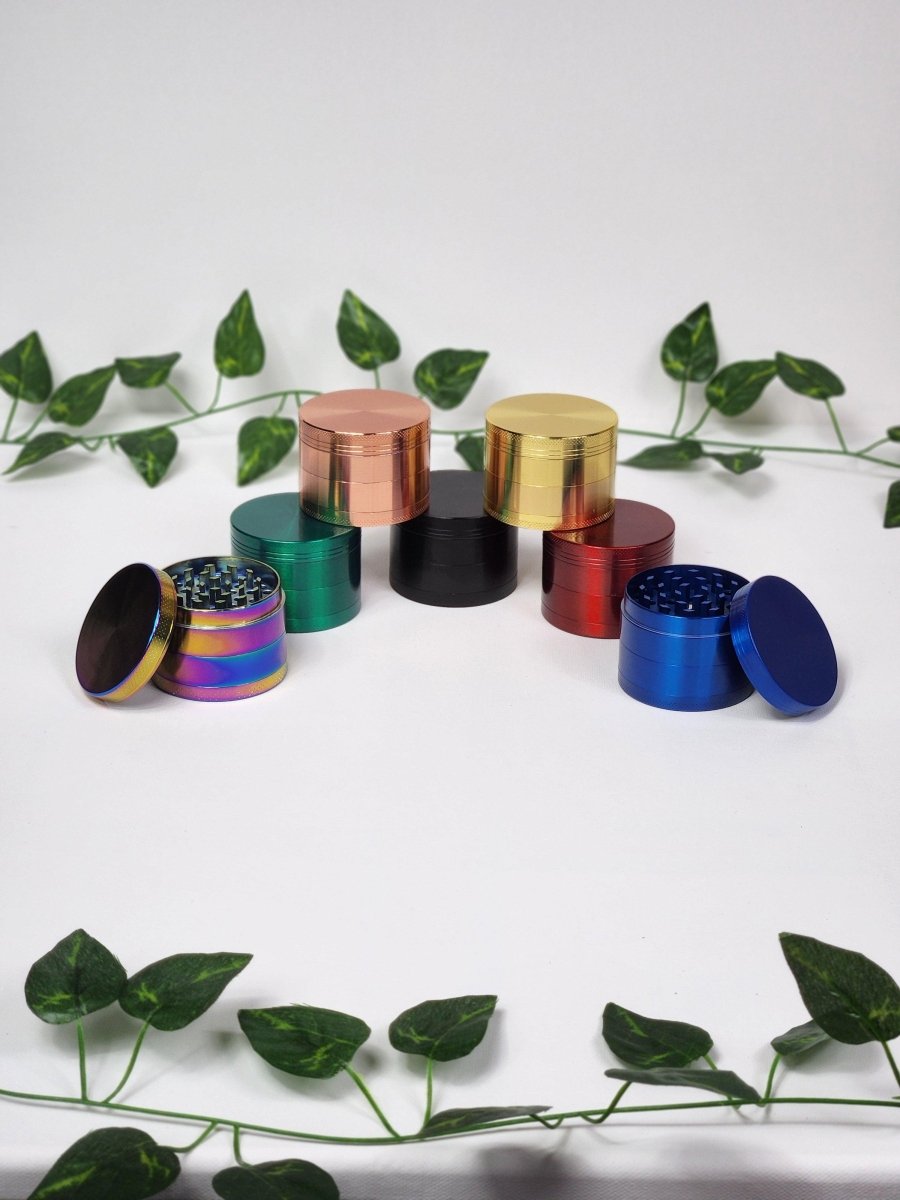 Silver Herb Grinder - The Bud Butler
