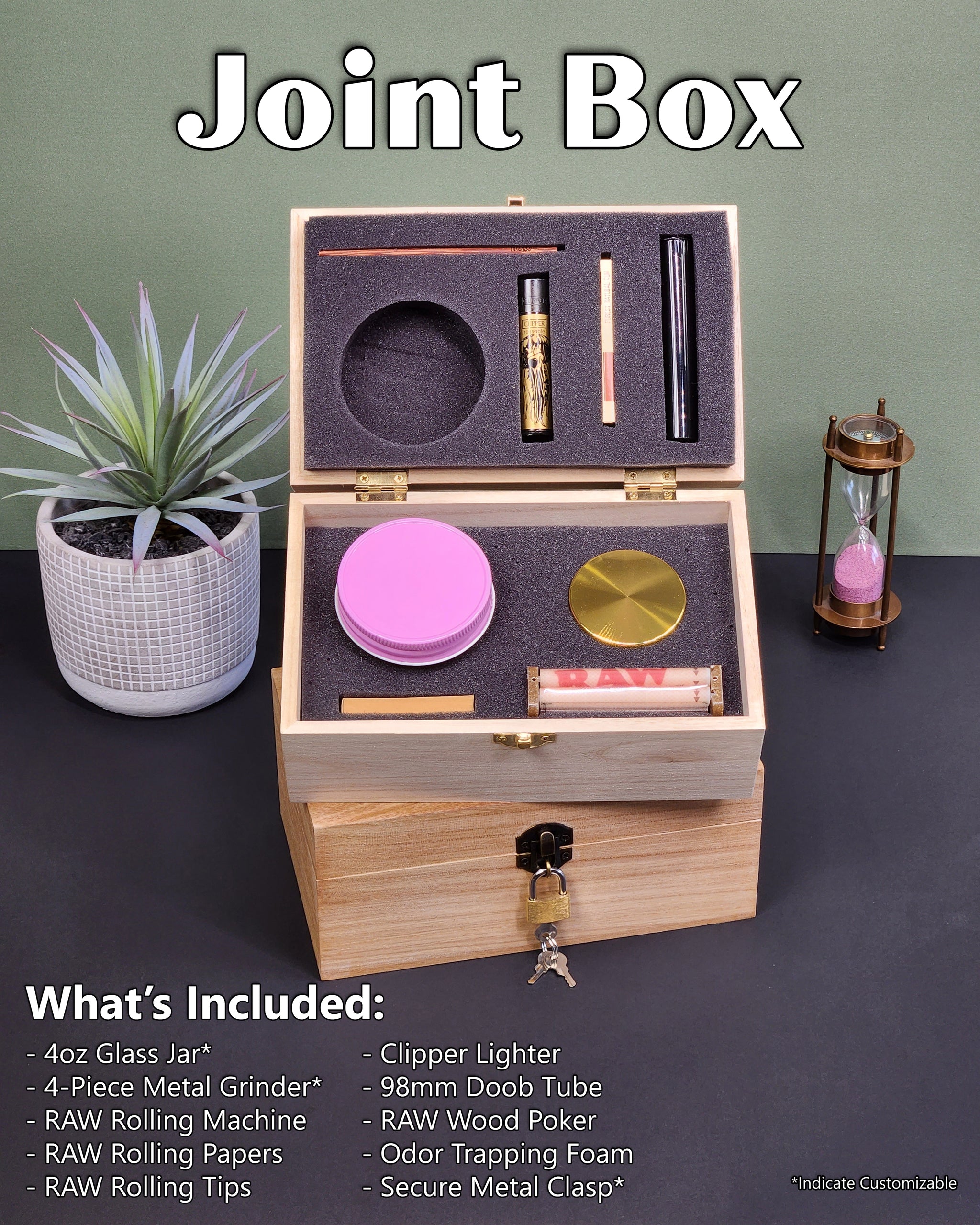Stash Box for Joint Roller