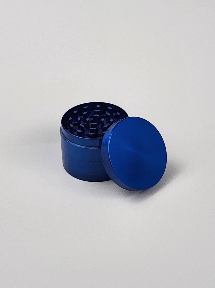 Blue Herb Grinder - The Bud Butler
