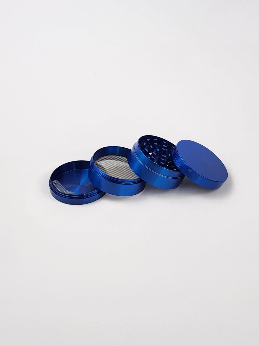 Blue Herb Grinder - The Bud Butler