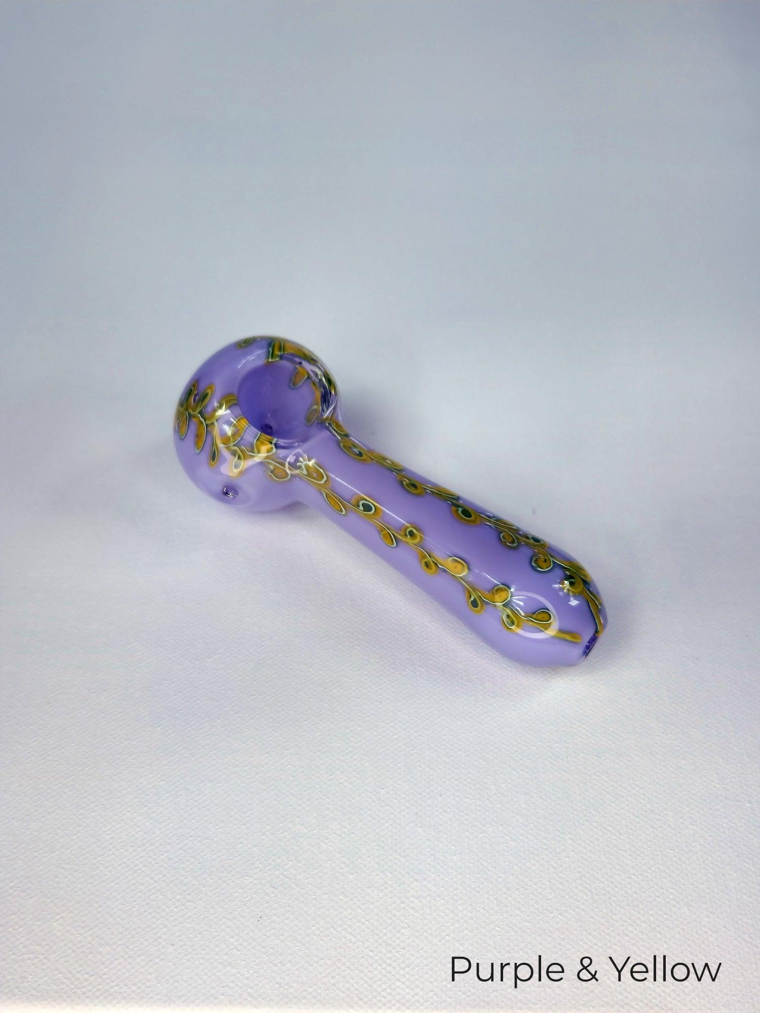 Bubble Vine Glass Pipe - The Bud Butler