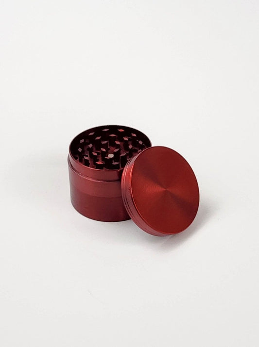 Red Herb Grinder - The Bud Butler